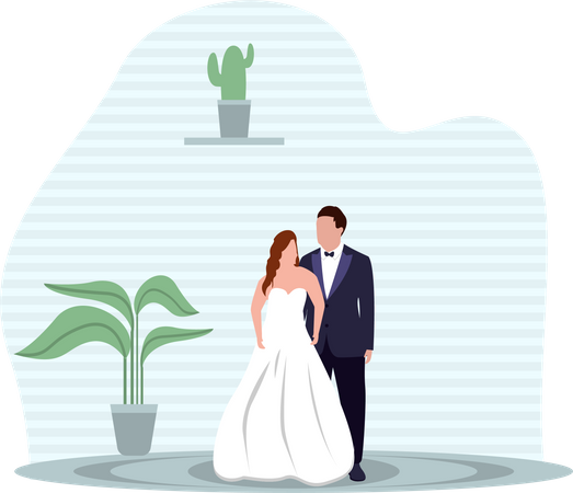 Boda  Ilustración