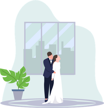 Boda  Illustration