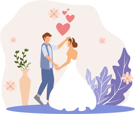 Boda  Illustration