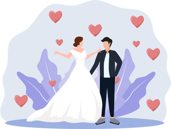 Boda  Ilustración