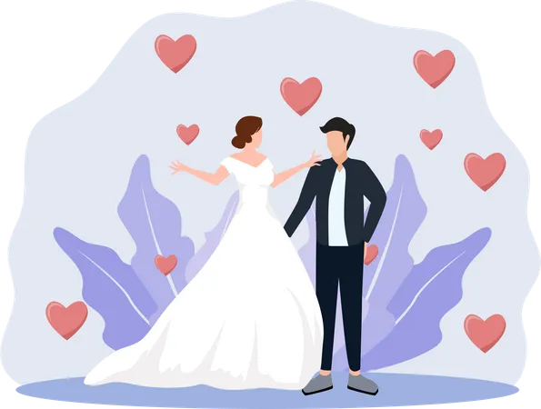 Boda  Ilustración