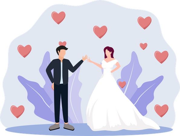 Boda  Ilustración