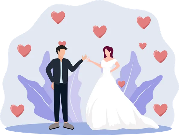 Boda  Ilustración