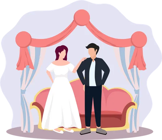 Boda  Ilustración