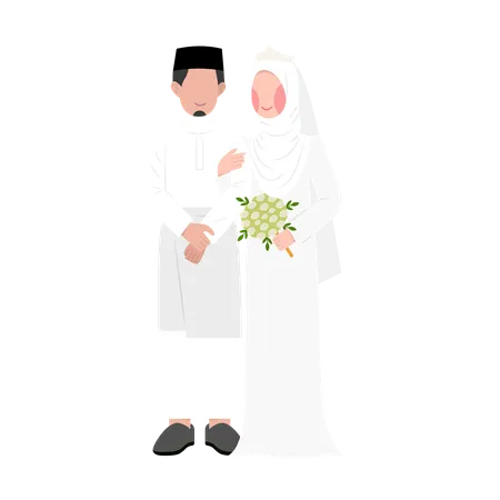 Boda musulmana  Ilustración