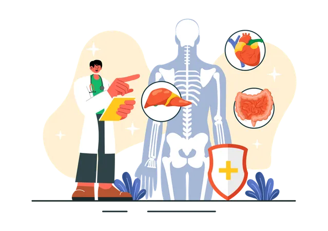 Body Diagnosis  Illustration