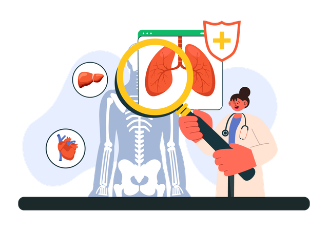 Body Diagnosis  Illustration