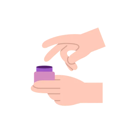 Body lotion  Illustration