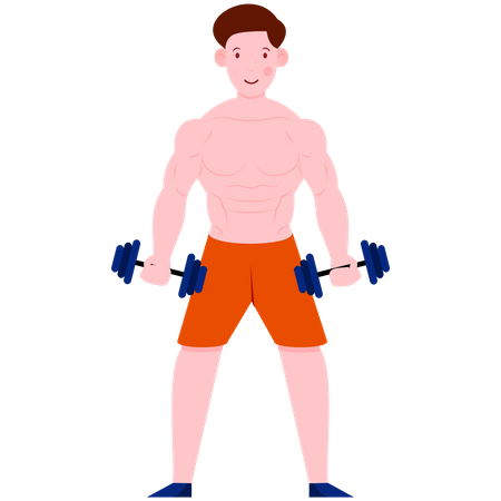 Bodybuilder  Illustration