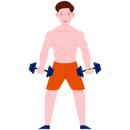 Bodybuilder  Illustration