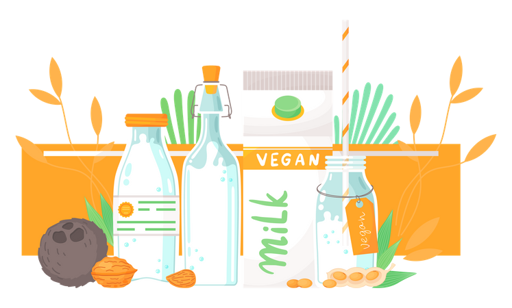 Boissons à base de plantes  Illustration