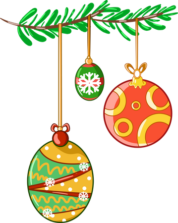 Bola de Natal  Ilustração