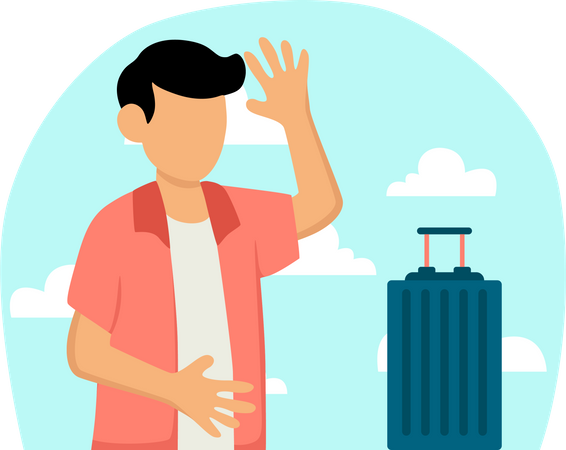 Bolsa de viaje  Ilustración