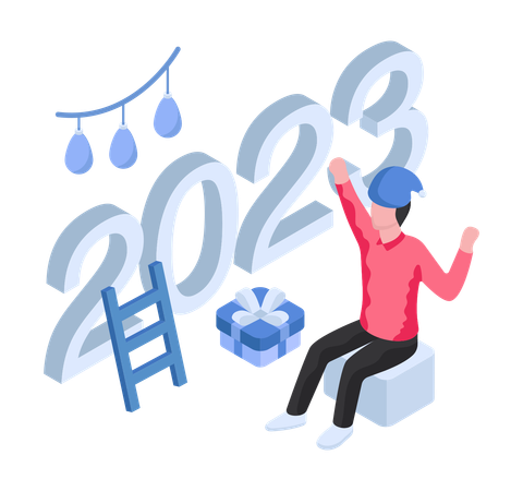 Bonne année  Illustration