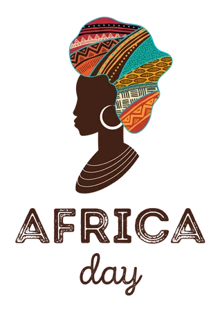 Bonne journée de l'Afrique  Illustration