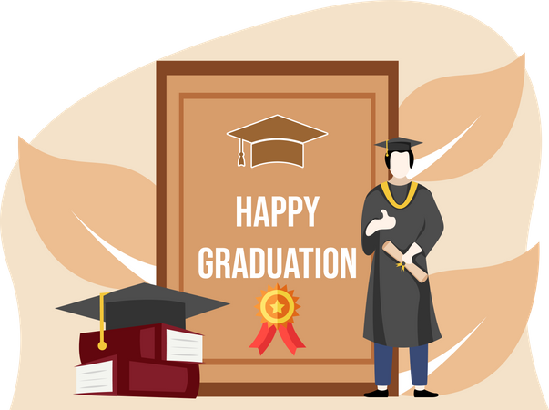 Bonne graduation  Illustration