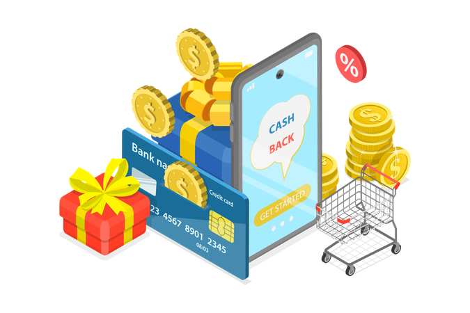 Bonus or Loyalty Program  Illustration