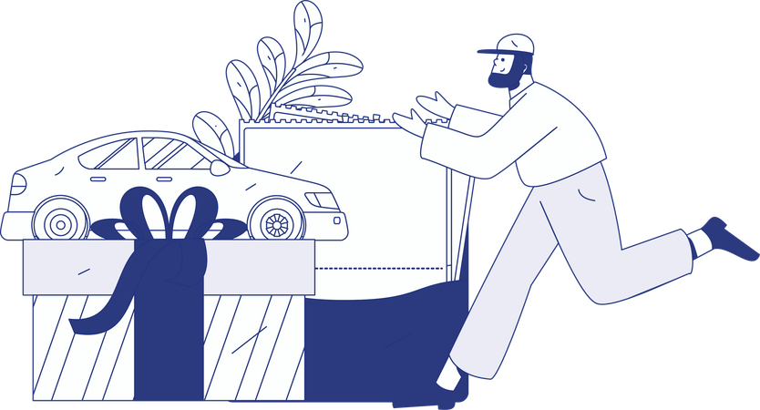 Book Cab  Illustration