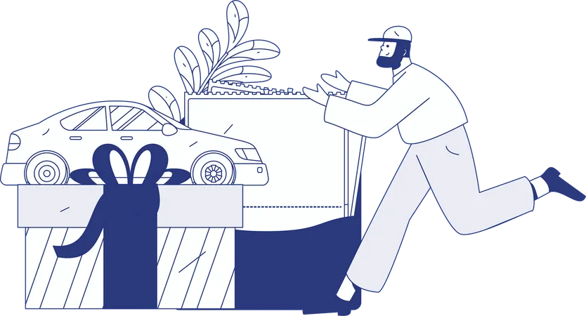 Book Cab  Illustration