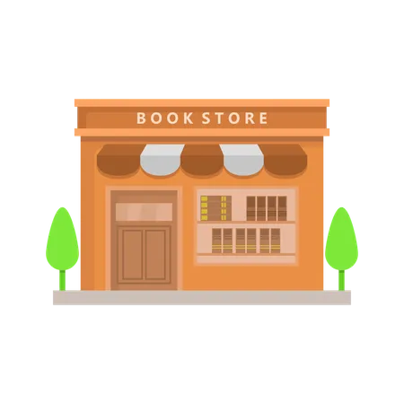 Book Store  Illustration