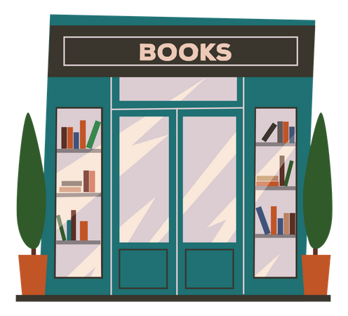 Book Store Illustration