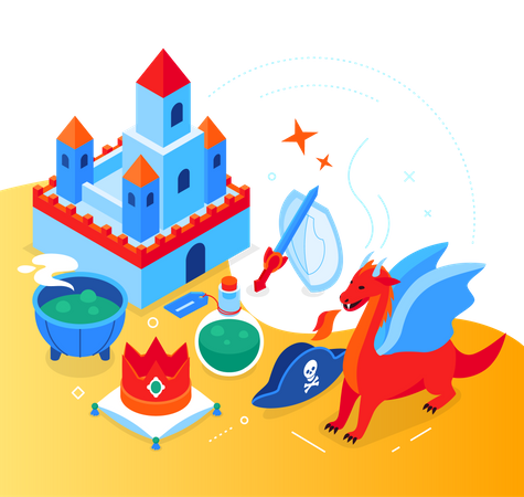 Books for children  Illustration
