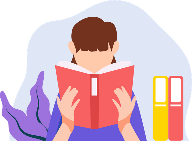 Books To Reading Illustration
