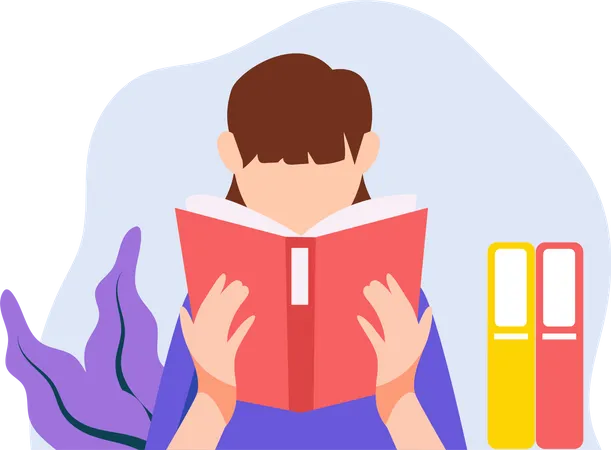 Books To Reading  Illustration