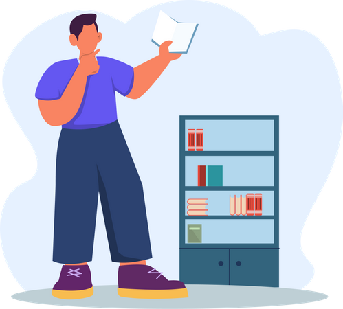 Books To Reading  Illustration