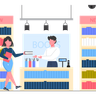 book store illustration