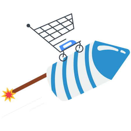 Boost sales and increase profit  Illustration
