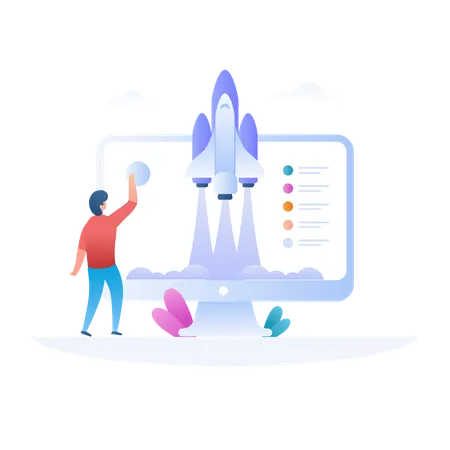 Boost Sales  Illustration