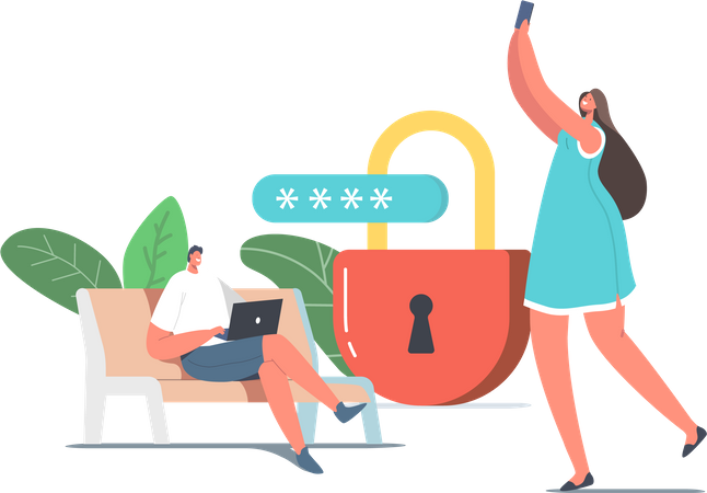 Borne wifi  Illustration