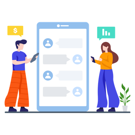 Börsenexperte hilft neuem Investor  Illustration