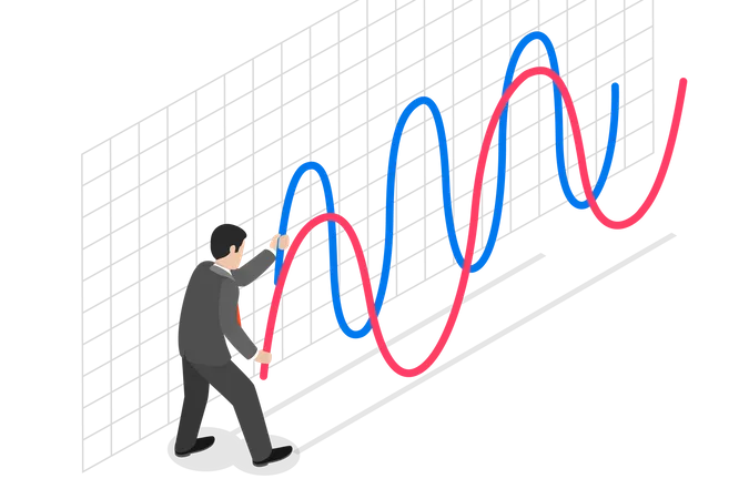 Börse  Illustration