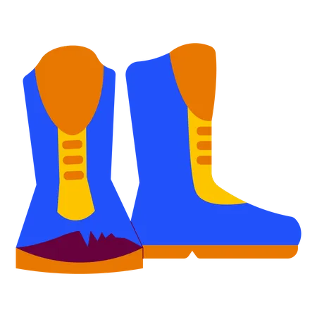 Bottes d'astronaute  Illustration