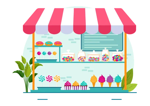 Pâtisserie  Illustration