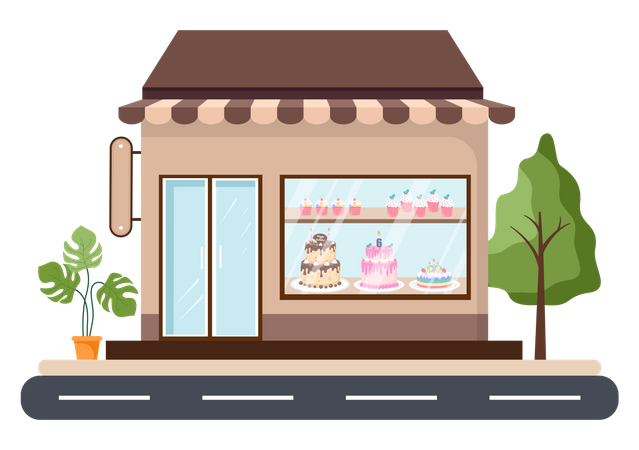 Boulangerie  Illustration