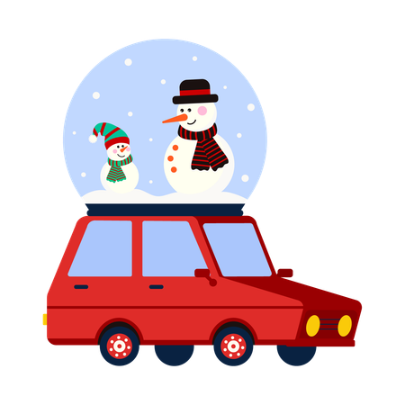 Boule à neige  Illustration