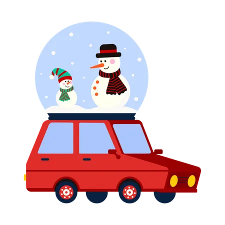 Boule à neige  Illustration