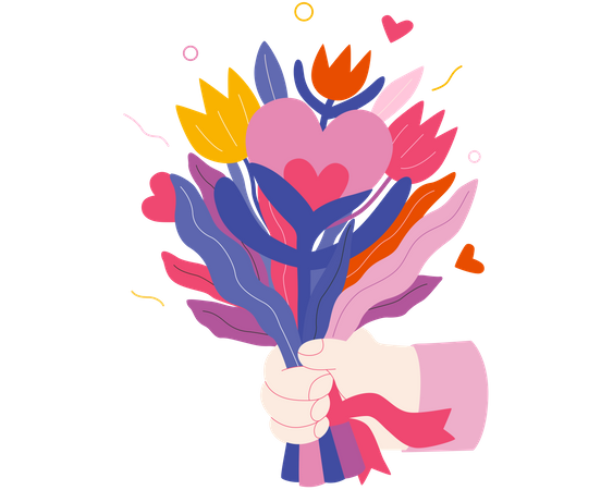 Bouquet  Illustration