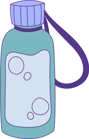 Bouteille à boire  Illustration