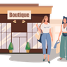 illustrations for boutique