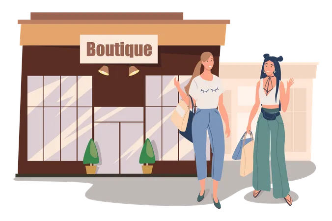 Boutique  Illustration