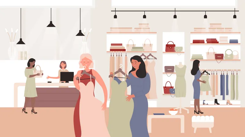 Boutique  Illustration