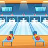 bowling game illustration free download