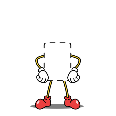 Box Empty stand  Illustration