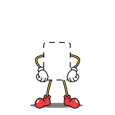 Box Empty stand  Illustration