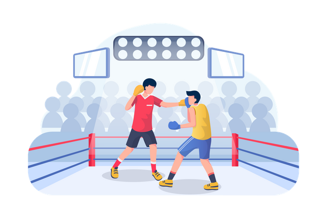 Boxe  Ilustração
