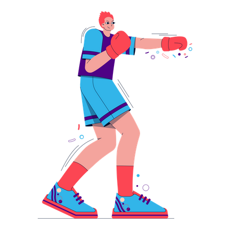 Boxer Illustration